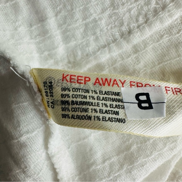 Free People Beach Size Small White Mini Dress Beach Cover Up NEW - Picture 13 of 13